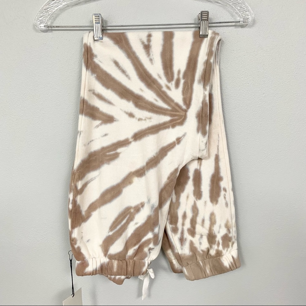 WEEK-END 🍿 Mocha Tie-Dyed Joggers - Size S